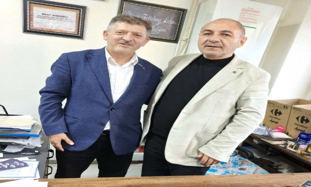 Ardahan Ticaret Odası Başkanı Sebahattin Gündoğdu Beye Hayırlı olsun ziyareti